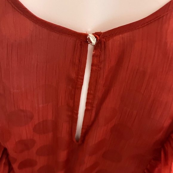 NWT - Tommy Hilfiger Womens Ruffled Chiffon Mini Dress BHFO 2716 - Picture 10 of 10